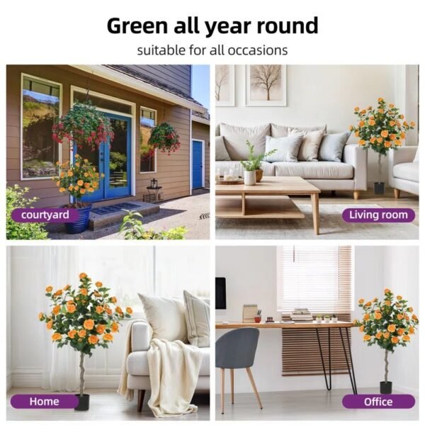 Artificial Camellia Tree