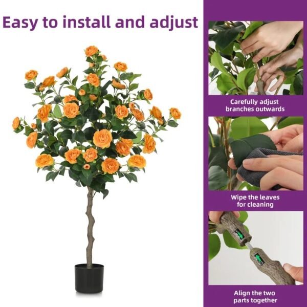 Artificial Camellia Tree