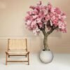 Artificial Cherry Blossom Tree In Pot