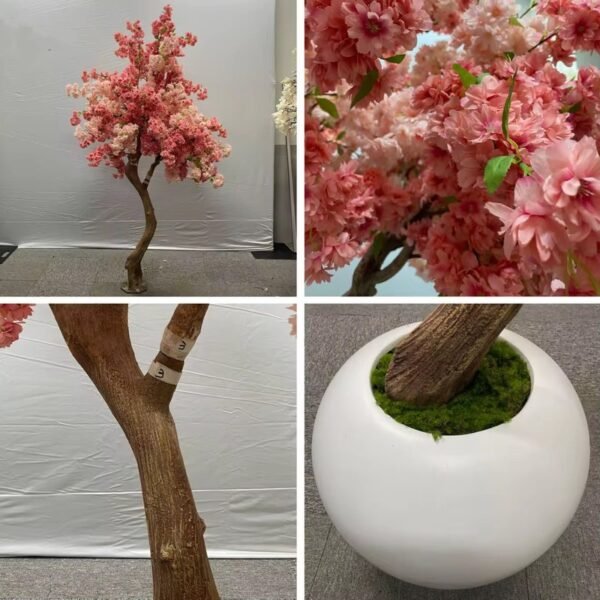 Artificial Cherry Blossom Tree In Pot