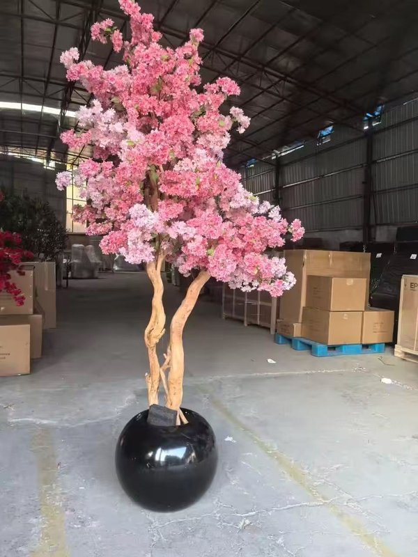 Artificial Cherry Blossom Tree In Pot