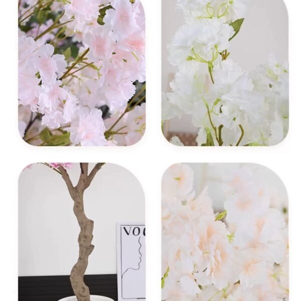 Artificial Cherry Blossom Tree In Pot
