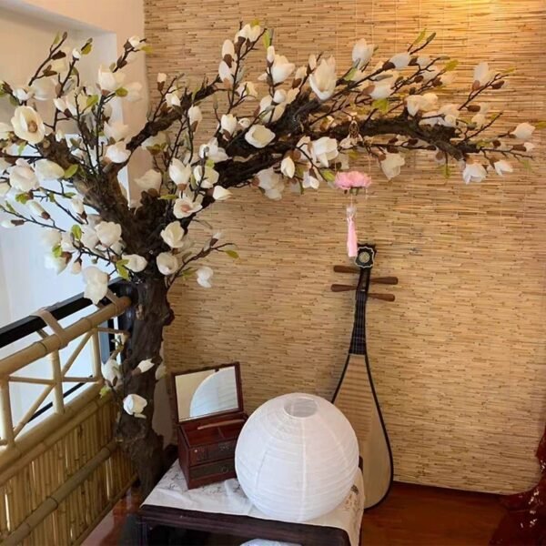 Artificial Magnolia Tree In Pot