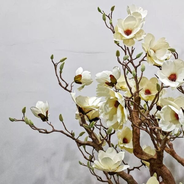 Artificial Magnolia Tree In Pot