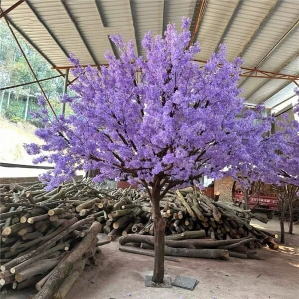 Artificial Purple Blossom Tree