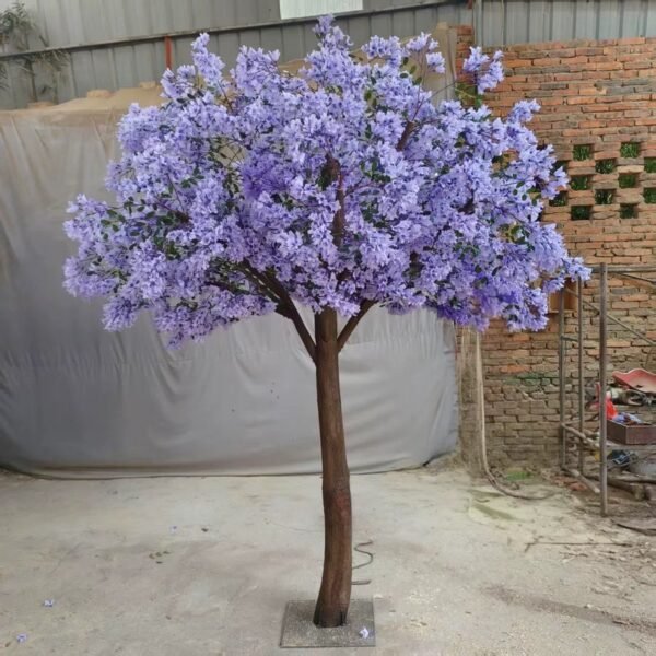 Artificial Purple Blossom Tree