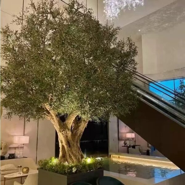 Artifiicial Large Olive Tree