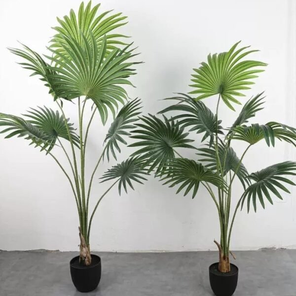 Artificial Fan Palm Tree