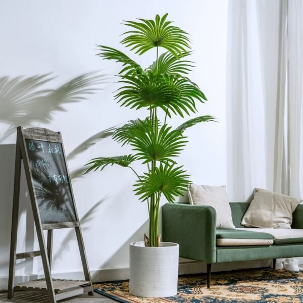 Artificial Fan Palm Tree