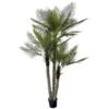 Artificial Multi-stem Palm Tree
