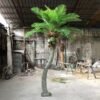 Artificial Curved Coconut Tree